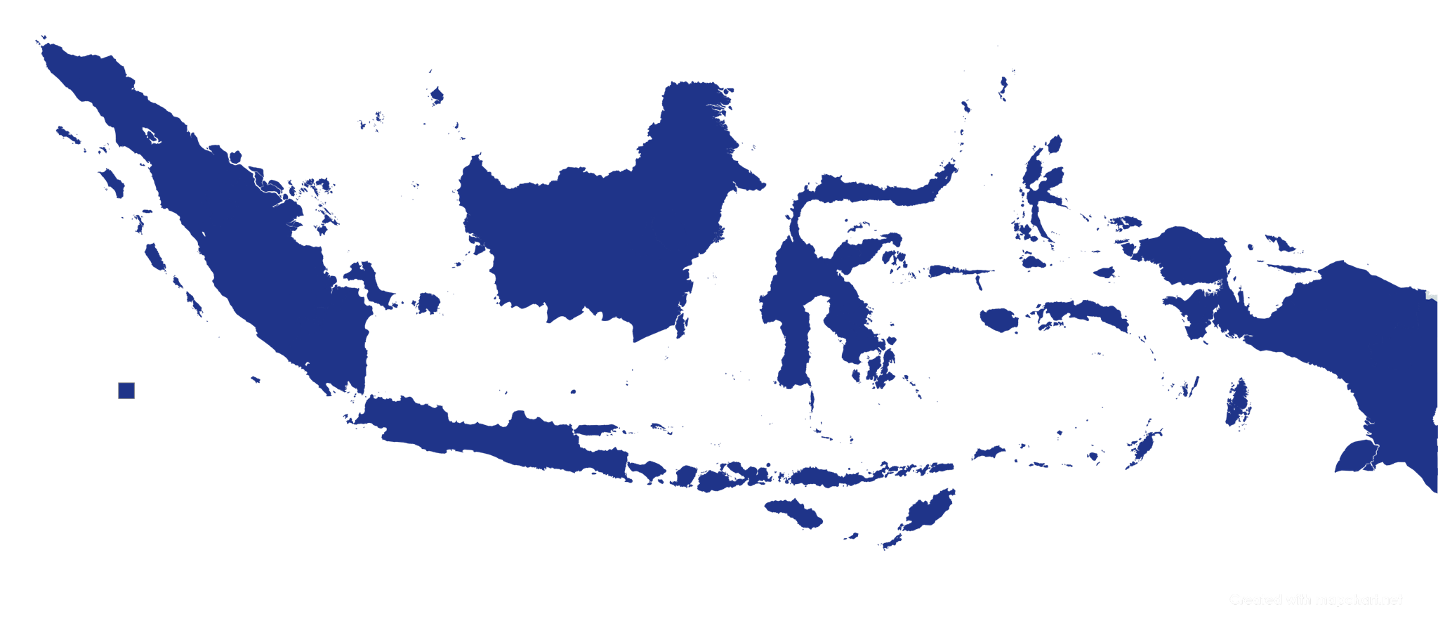Map of Indonesia